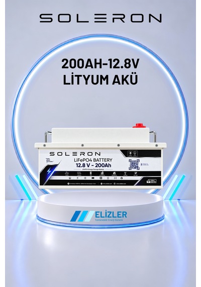 Soleron 200ah-12.8v Lityum Akü