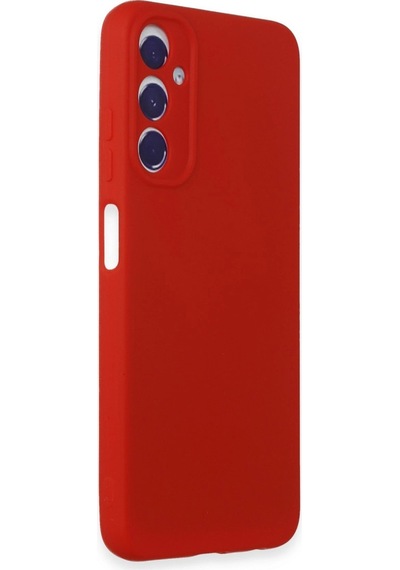 Samsung Uyumlu Galaxy A05s Kılıf First Silikon Kırmızı