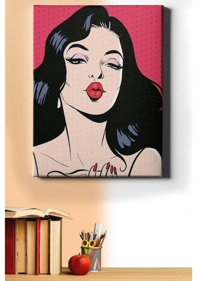 Webstyle Sayılarla Boyama Seti Kasnaklı Öpücük 50 X 65 Cm