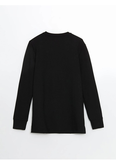 Lc Waikiki Lcwaıkıkı Classic Siyah Bisiklet Yaka Renk Bloklu Kadın Sweatshirt Tunik Siyah/beyaz Lc Waikiki Lcwaıkıkı Classic Siyah Bisiklet Yaka Renk Bloklu Kadın Sweatshirt Tunik Siyah/beyaz