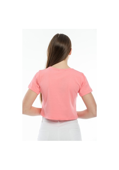 Kadın Bisiklet Yaka Regular Fit Brookyn Baskılı Tişort Spr21y14 001