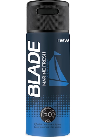 Blade Marine Fresh Deodorant 150 Ml 3 Adet