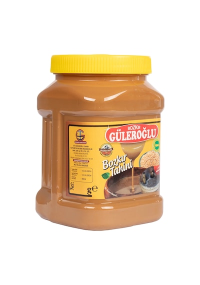 Güleroğlu Kepekli Bozkır Tahini Plastik Kutu Net 800 Gr