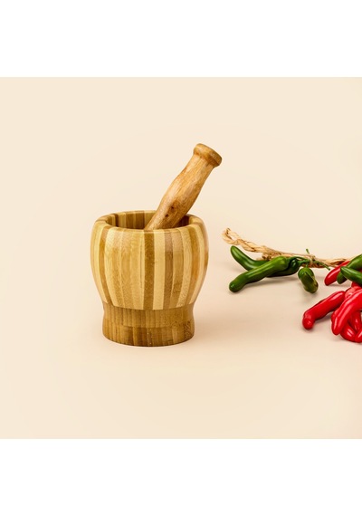 Bambu Havan - Açık Kahverengi - 11 Cm