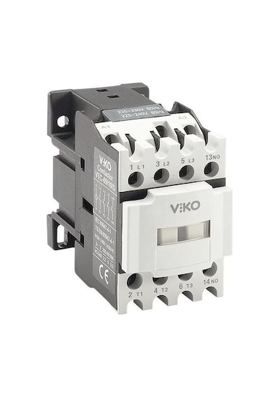 Viko Kontaktör Mini 9 Amper 1no Bobinli Vtc-09/10/s