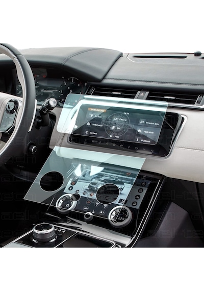 Land Rover Range Rover Velar 2017-2022 Uyumlu Navigasyon Ve Bilgi Ekran 9h Nano Ekran Koruyucu