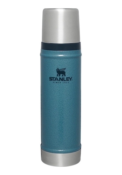Stanley Klasik Vakumlu Çelik Termos 0.60 Litre Mavi Renk Mavi