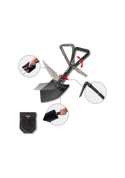 Workpro Wp335006 570mm Katlanabilir Çok Amaçlı Profesyonel Kamp Küreği