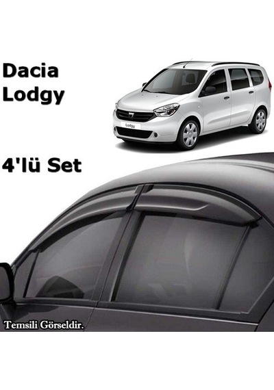 Dacia Lodgy 4 Lü Takım Mugen Cam Rüzgarlığı