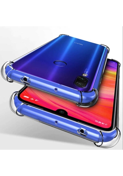 Xiaomi Redmi Note 7 Kılıf Şeffaf Nitro Anti Shock Kapak Renksiz