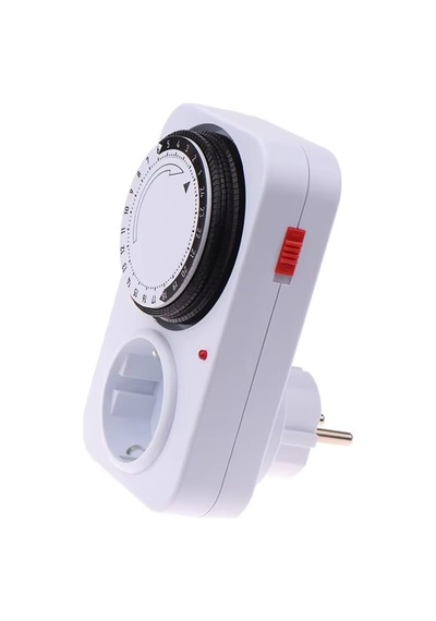 Tr 3500 Watt Mekanik Günlük Zaman Ayarlı Priz, Su Ayarlı, Kuluçka İçin, Bahçe Sulama, Aydınlatma