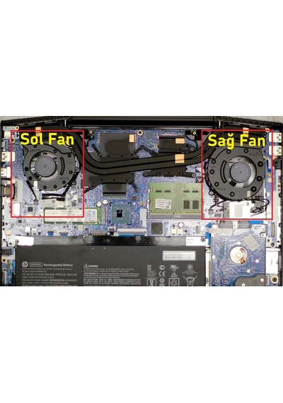 Hp Pavilion Gaming 8kl35ea Fan V2 Sol Fan 1 Adet
