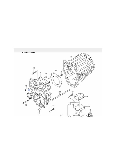 Suzuki Grand Vitara 2006-2012 Arazi Şanzıman Arka Keçe Diğer