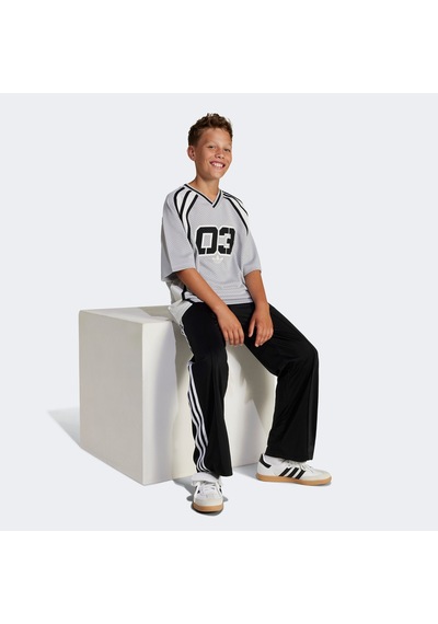Adidas Retro 03 Çocuk Gri T-shirt Jc7323 Beyaz