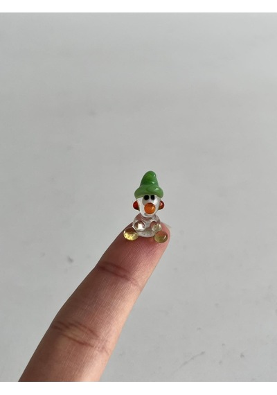 El Yapımı Mini Murano Cam Şirinler Biblo A151-04