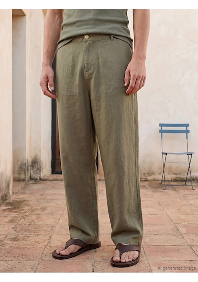 Lcw Vision Haki Relax Fit Erkek Pantolon