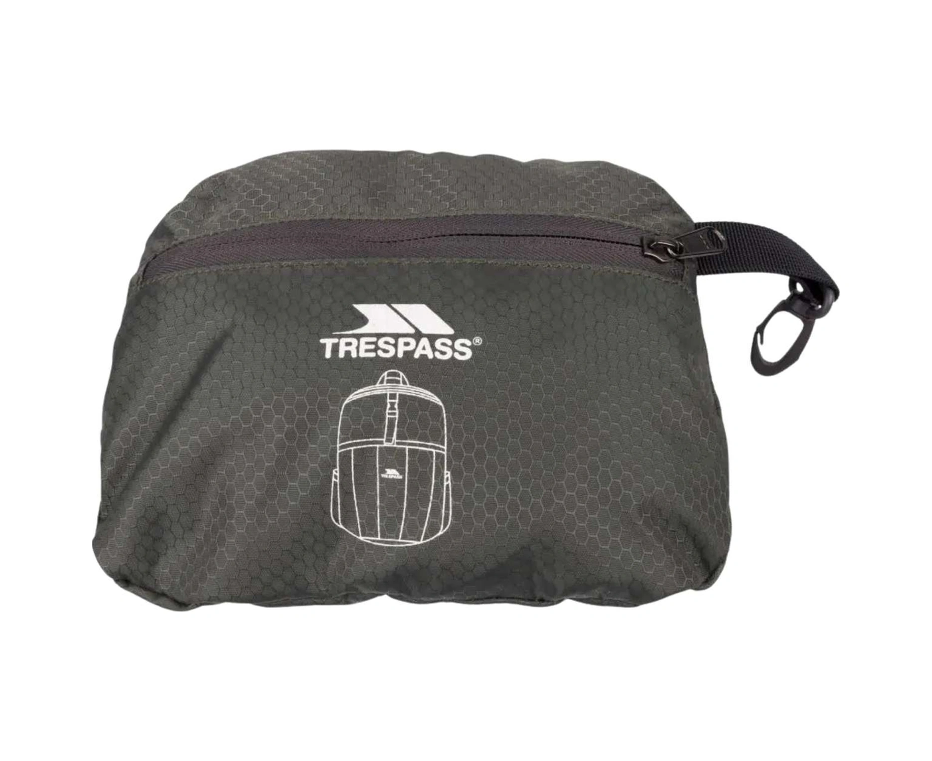Trespass Trespass Turzo - Packaway Rucksack Unisex Yeşil Sırt Çantası Grn Yeşil
