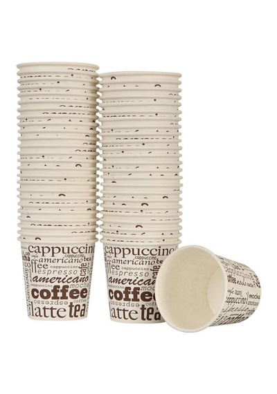 Şeylişeyler - 4 Oz 110 Ml Karton Bardak 100 Adet - Sıcak Ve Soğuk İçecek Bardağı