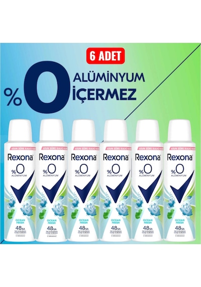 Kadın Deo Ocean Fresh 150 Ml 6 Adet