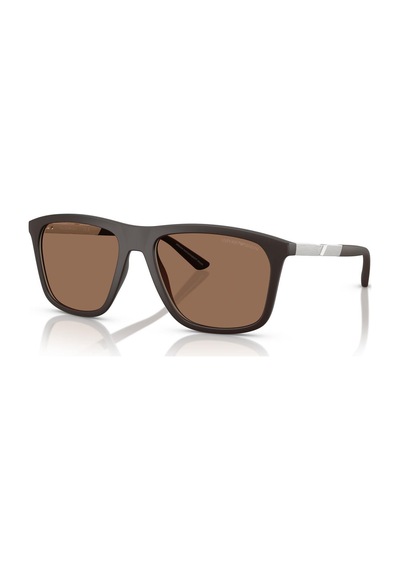Emporio Armani Ea4237 6186ef 57 Erkek Güneş Gözlüğü Kahverengi