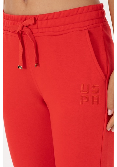 U.S. Polo Assn. Kadın Kırmızı Jogger Eşofman Altı 50313591-VR030