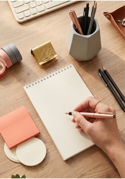 A5 Not Defteri Renkli Balkabağı Kapak Çizgisiz Defter 50 Yaprak 2'li Set Çok Renkli