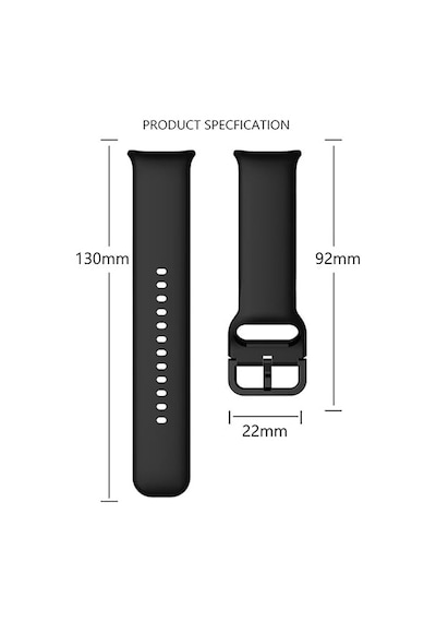 Honor Watch 4 Kordon Spor Silikon Kordon Mix