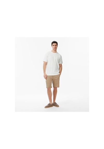 Nautica Regular Fit Baskılı Erkek T-shirt V65343t Beyaz