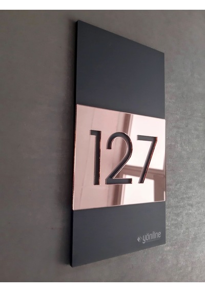 Luxury Rosegold Mirror Serisi Kapı Numarası