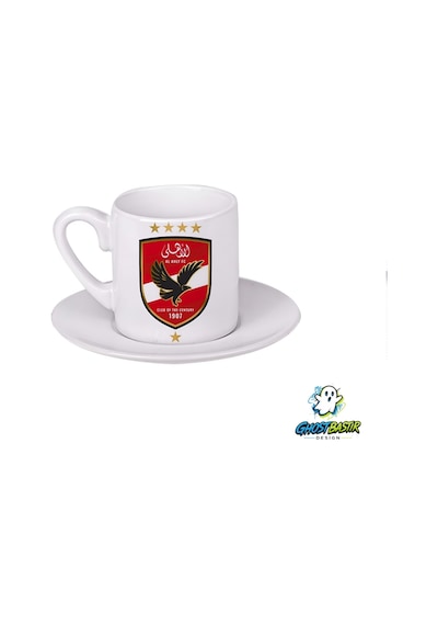 Al Ahly F.c. Türk Kahvesi Fincanı 086 Beyaz