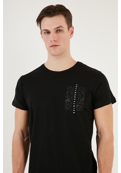 Buratti Erkek T Shirt 541quınt Siyah Siyah