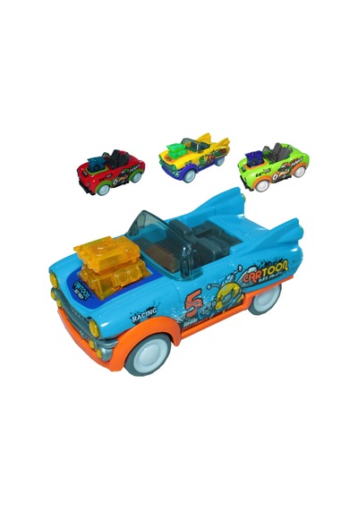 Ctoys Dans Eden Üstü Açık Çek - Bırak Arabalar D400-51