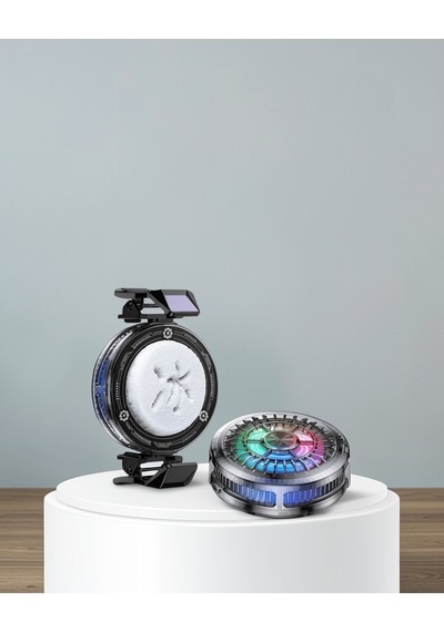 Telefon Soğutucu Fan Rgb Sessiz Çalışma Tüm Modeller Uyumlu