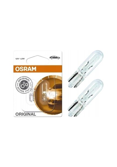Mini Dipsiz Gösterge Ampul 12v 1.2w T5 2721-02b 2 Adet