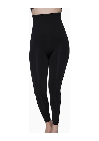 Elilom Tini Yüksek Bel Göbek Toparlayıcı Şekillendirici Sıkılaştırıcı Korse Tayt Shapewear Leggings Siyah