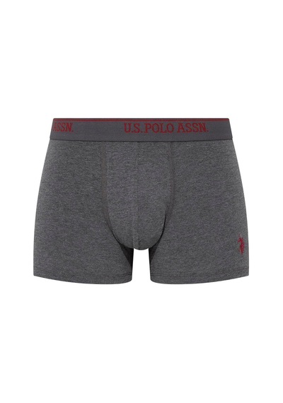 U.S. Polo Assn. U.s Polo Assn. 90005 Erkek Battal 3'lü Boxer-siyah&antrasit&lacivert Siyah