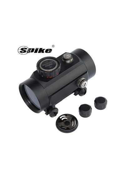 Tactical 1x40mm Red & Green Dot Sight - Geniş Görüş Açısı, Taktik Reflex Nişangâh - 22mm Çok Renkli
