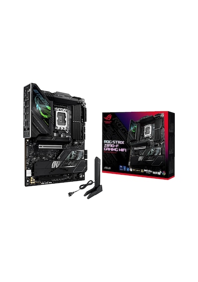 Asus Rog Strıx Z890-f Gamıng Wıfı 8600mhz Oc Wi-fi 7 Ddr5 Soket 1851 M.2 Hdmı Thunderbolt 4 Atx Anak