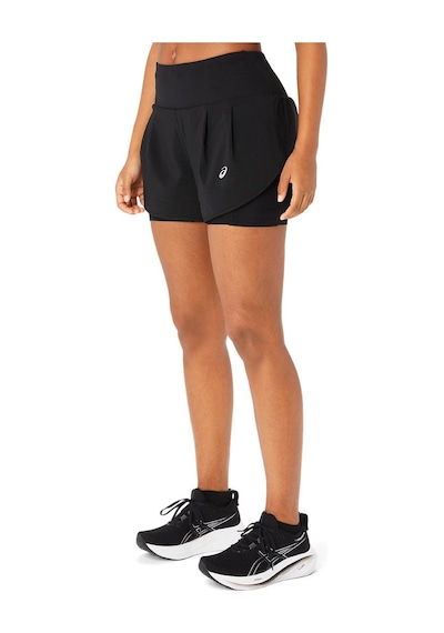 Asics Road 2-n-1 3.5ın Short Kadın Black Şort 2012c975-001 Siyah