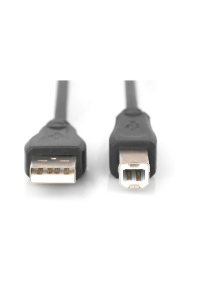 Digitus Yazıcı Kablosu Zırhlı Siyah Usb 2.0 3m
