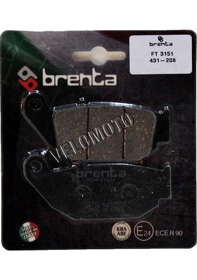 Brenta 431-208 Honda Cbr 125 R Arka Fren Balata 2011-2018