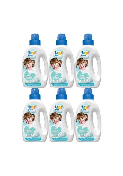 Aktif Sıvı Çamaşır Deterjanı 6 X 1500ml
