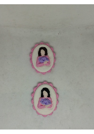 Çiçekli Anne Magnet Pembe