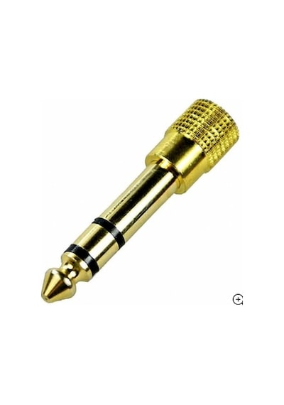 6.3 Mm Erkek 3.5 Mm Dişi Jak Gitar Jakı Çevirici
