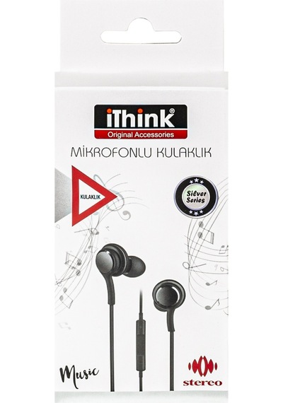 Ithink Silver S8 Mikrofonlu Kablolu Kulakiçi Kulaklık