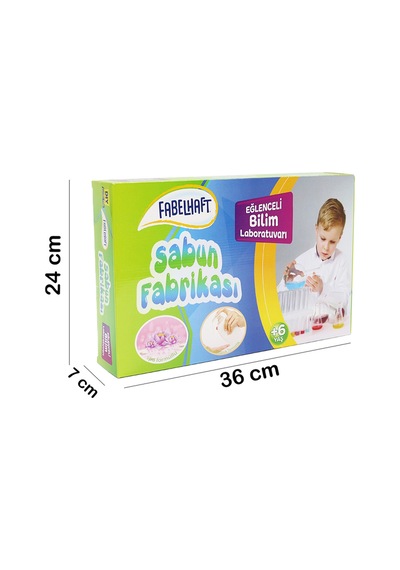 FabelHaft Sabun Fabrikası Eğlenceli Bilim Laboratuvarı Oyun Seti