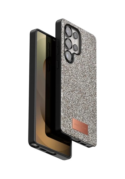 Onegif Samsung Galaxy S25 Ultra Bright Simli Kapak - Gold Altın