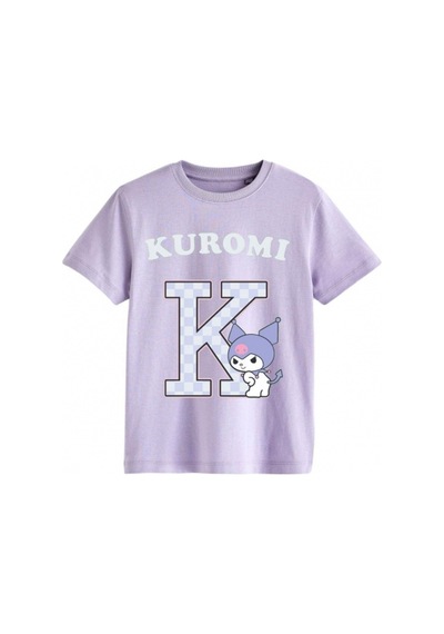 Sea Bubbles Kuromi Kız Çocuk Tişört St10399 Lila