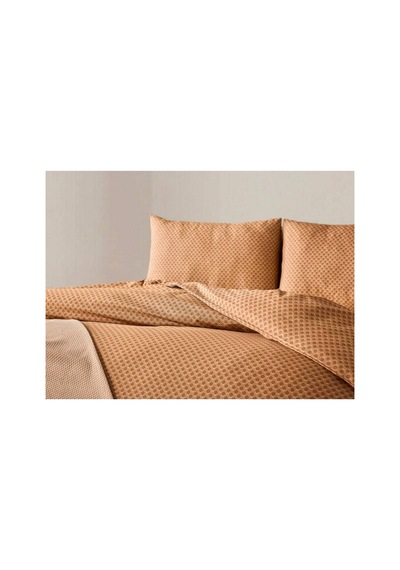 Doqu Home Casual Nevresim Takımı / Yatak Örtüsü Seti Çift Kişilik - Vizon Bej