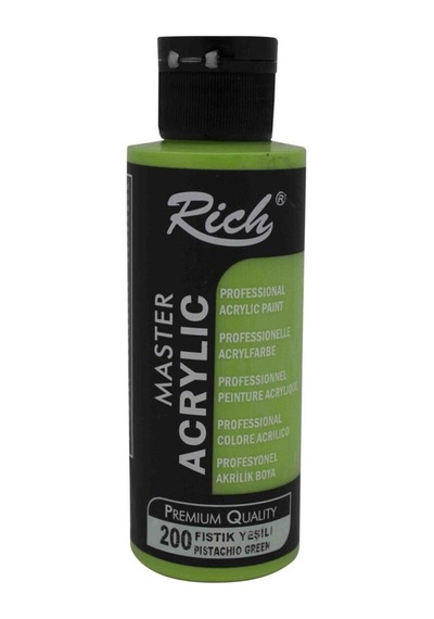 Rich Akrilik Boya 120 Cc Fıstık Yeşili 0000 Naturel